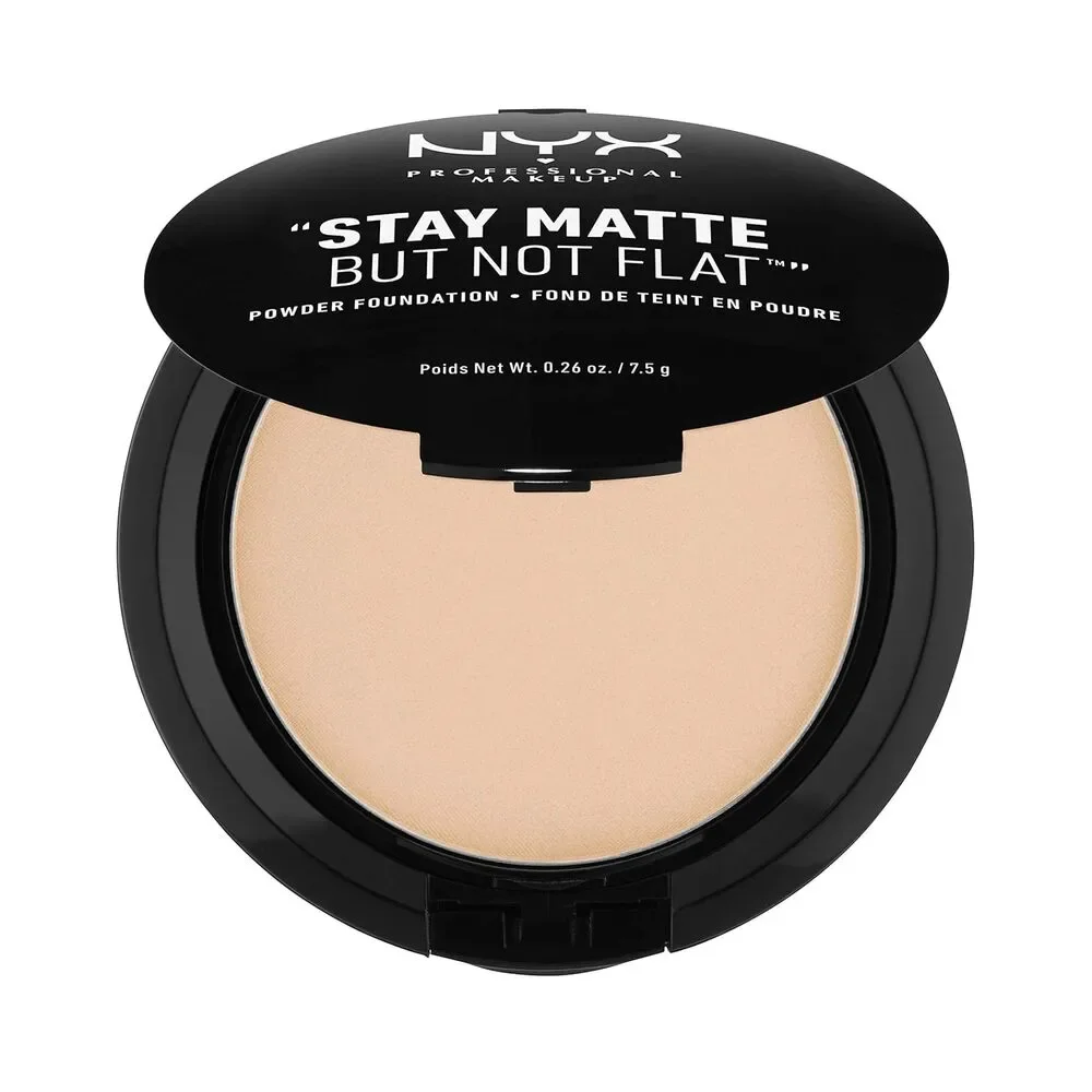 NYX “Natural” Stay Matte But Not Flat Powder Foundation